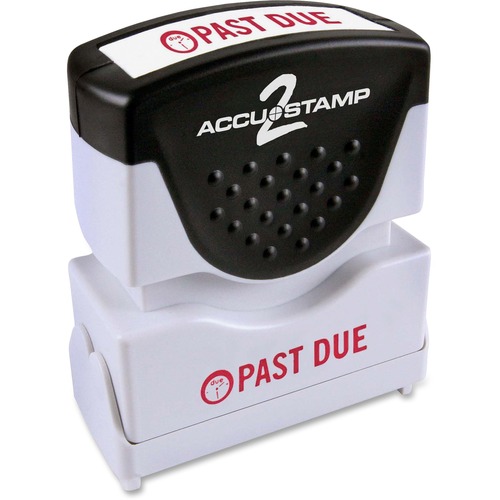 Accustamp Shutter, "Past Due", Red
