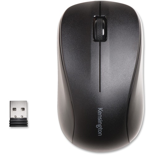 Wireless Mouse For Life, 3-Button, Black