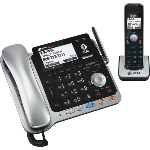 Phone System,Bluetooth,6.0, 2-Line,Caller ID,BK/SR