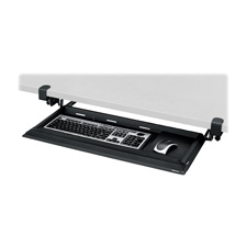 Keyboard Drawer,w/Foam Wrist Rest,19-1/8"x19-3/4",Black
