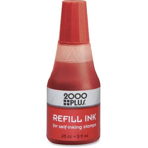 Self-Inking Refill Ink, Red