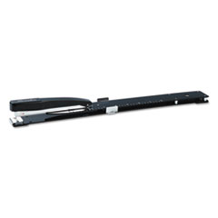 Long Reach Stapler,210 Capacity,2"x17-1/8"x3-1/2",Black