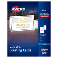 8316, CARD,GREETING,INK-JET, AVE8316