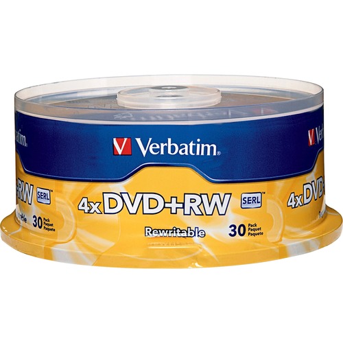 94834, DISC,DVD+RW,4.7GB,4X,30PK, VER948