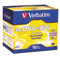 94839, DISC,DVD+RW4X,10/PK, VER94839