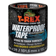 Duck Brand  Tape, Waterproof, 4"Wx5'L, Black