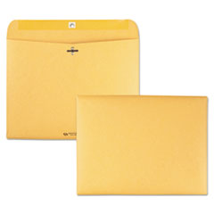 Clasp Envelopes, Side-Open, 28 lb., 9"x12", 100/BX, Kraft