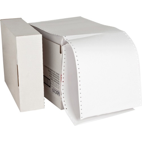 Sparco  Computer Paper,Plain,20 lb.,9-1/2"x11",2550 Sht/CT, WE