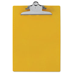 Clipboard, w/ Hanging Hole, Recycled, 1" Cap, Yellow