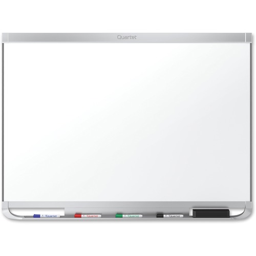 Magnetic Marker Board,Porcelain,4'x3',Aluminum Frame