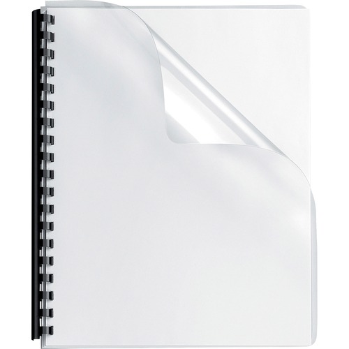 Presentation Covers, Oversize,11-1/4"x8-3/4", 25/Pack, Clear