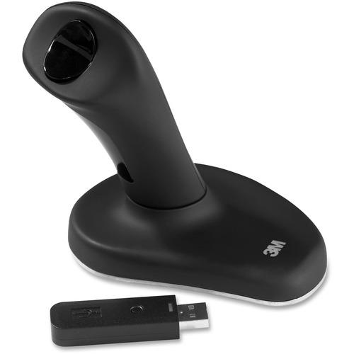 Ergonomic Wireless Mouse, Small, 4-1/2"x3-1/2"x4", BK