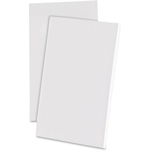 Scratch Pad,Glue Top,Unruled,Recycled,100 Sheets,3"x5",White