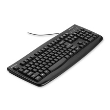 Washable Keyboard, USB/PS2, 17-3/4"x6-3/4"x1", Black