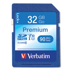 Verbatim  SDHC Card, 12 Hours, Speed Class 10, 32GB