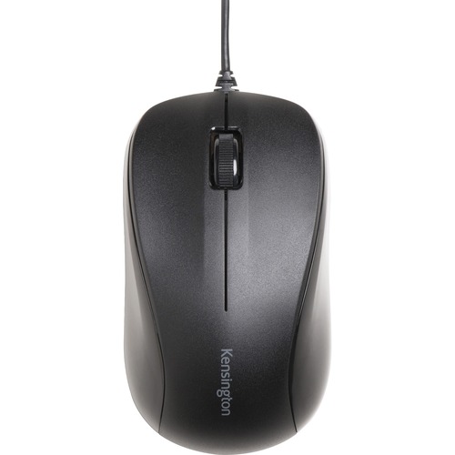 Wired Mouse, Quiet, 5-1/4"Wx2-1/4"Dx5-9/10"H, 5/CT, Black