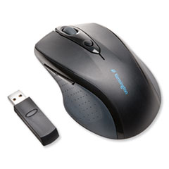 Wireless Mouse,Full-Size,2.4GHZ,3-1/2"x5-1/4"x1-3/4",BK