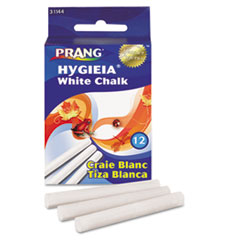Dixon Ticonderoga Company  Prang Chalk Sticks, 95% Calcium Carbonate, 3-1/4"x3/8", WE