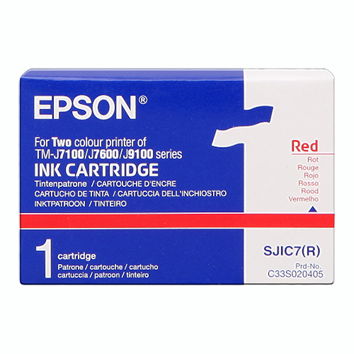Epson SJIC6 Red Ink Cartridge