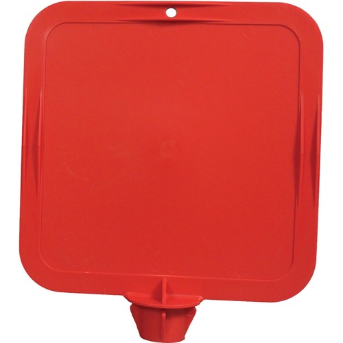 Impact Products  Sign, Lock-In, 10"Wx2-1/2"Dx14"H, Red